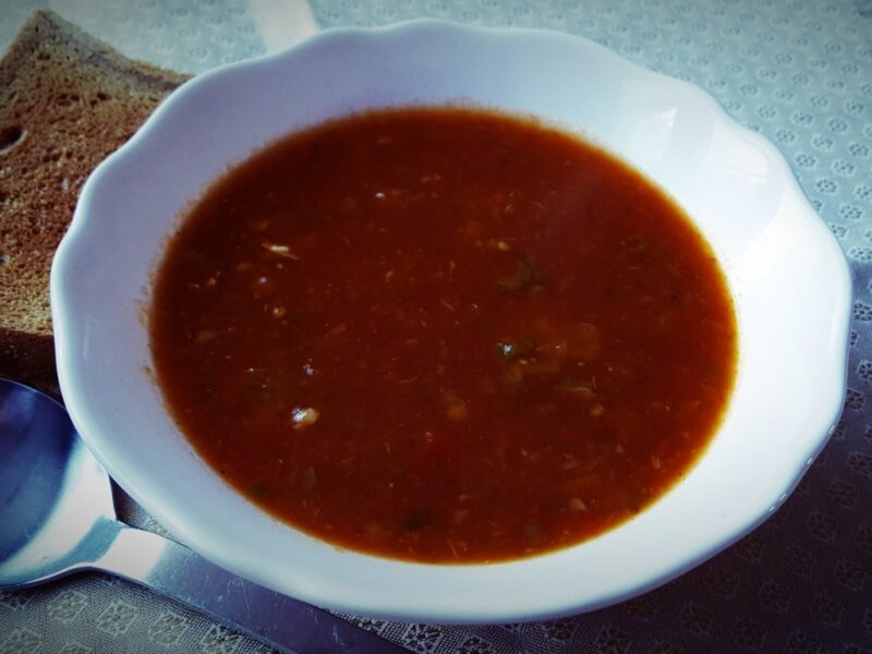 Simple Pressure Cooker Vegetable Soup