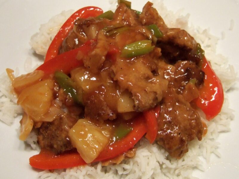 Sweet and sour pork