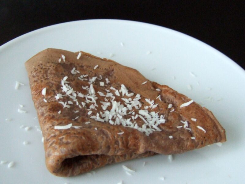 Cocoa pancakes