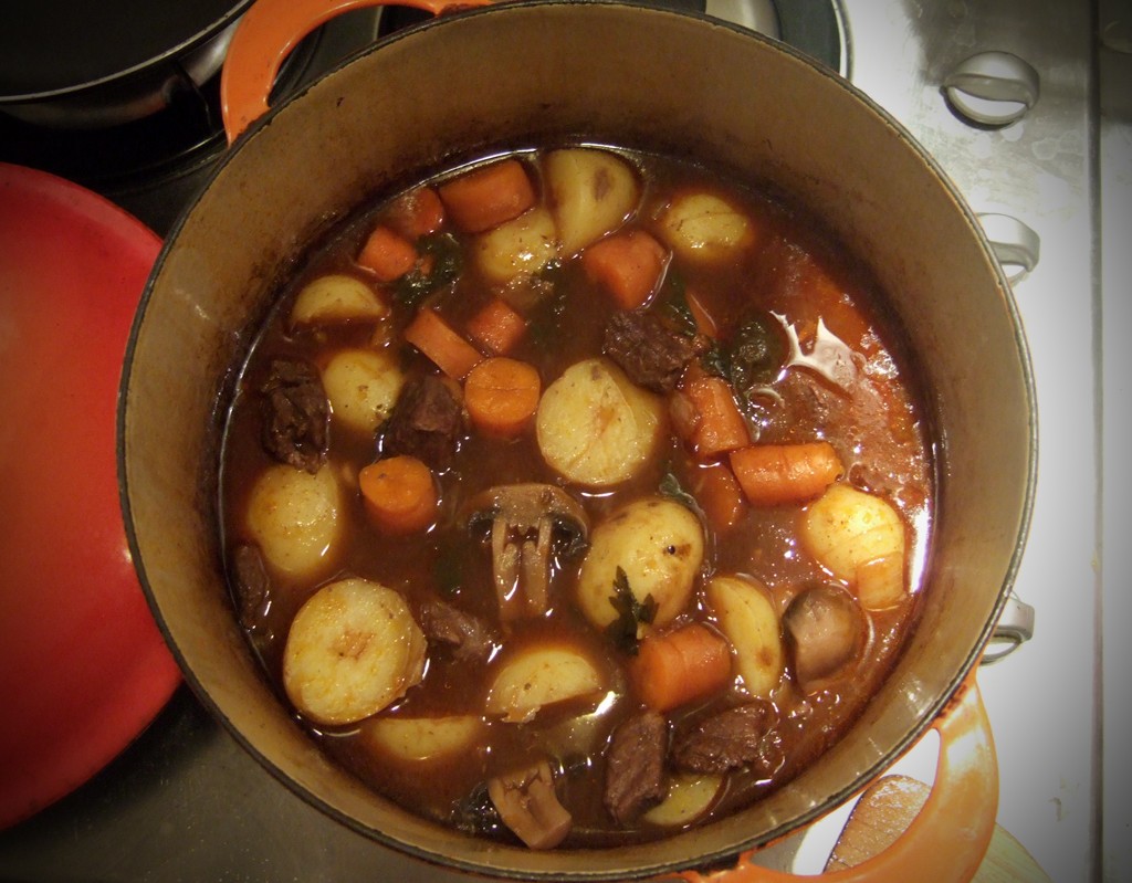 Irish stew with Guinness