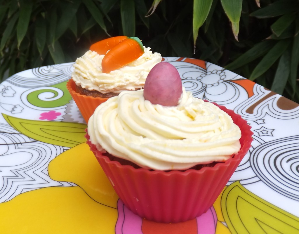 Orange and carrot cupcakes