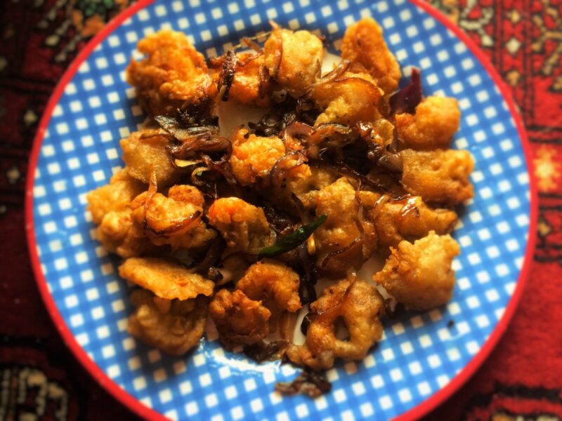 Prawn fritters