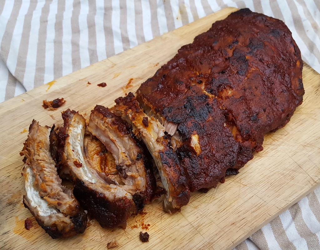 Barbecued pork ribs