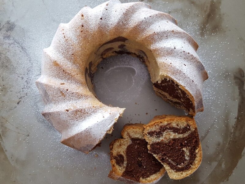 Marble bundt cake