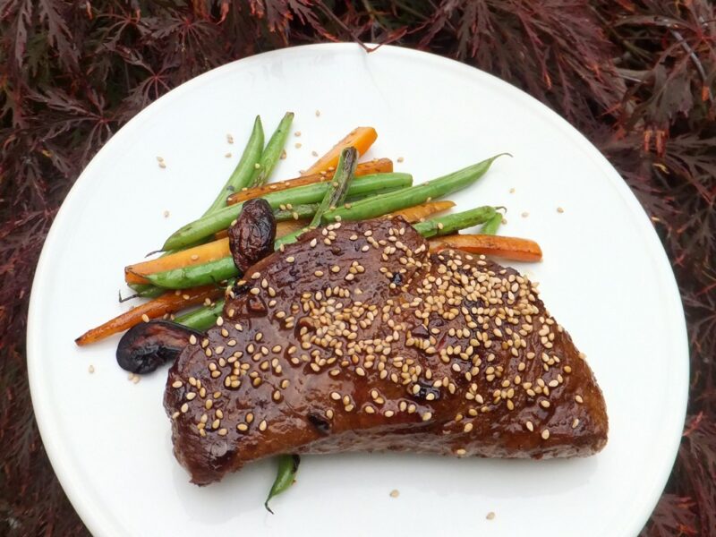 Soy & lime marinated steak