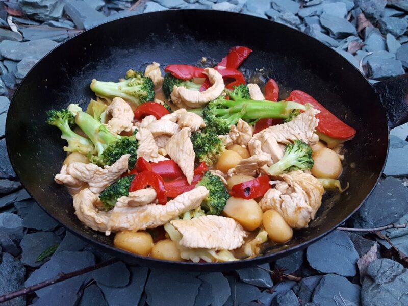 Turkey breast stir-fry