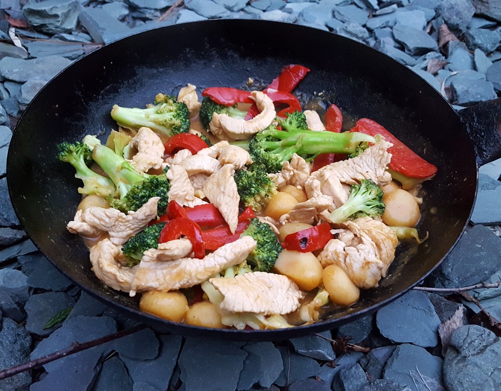 Turkey breast stir-fry