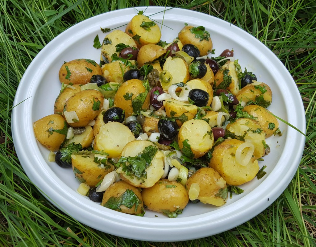 Greek-style potato salad