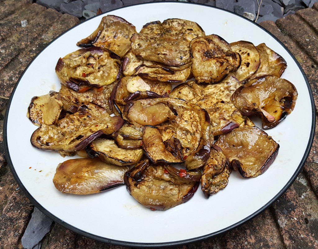 Italian-style grilled aubergine