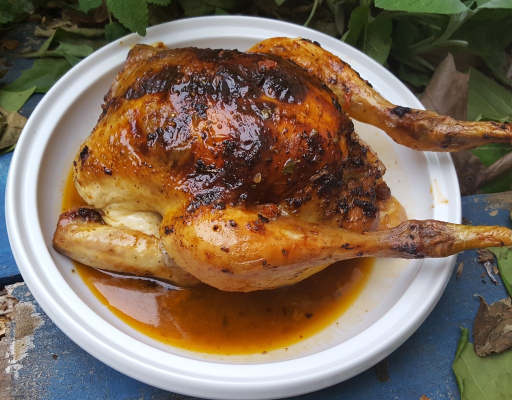 Mediterranean roast chicken