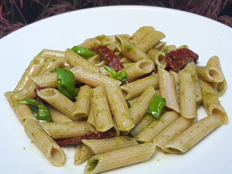 Pasta with pesto