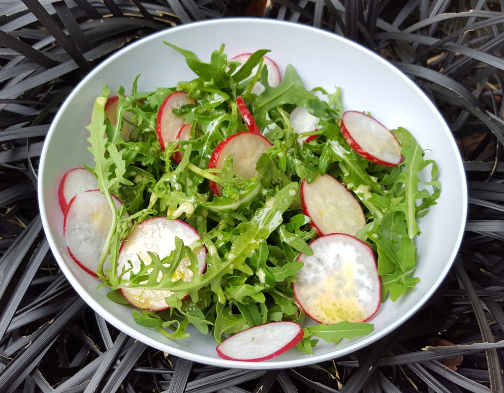 Radish and rocket salad