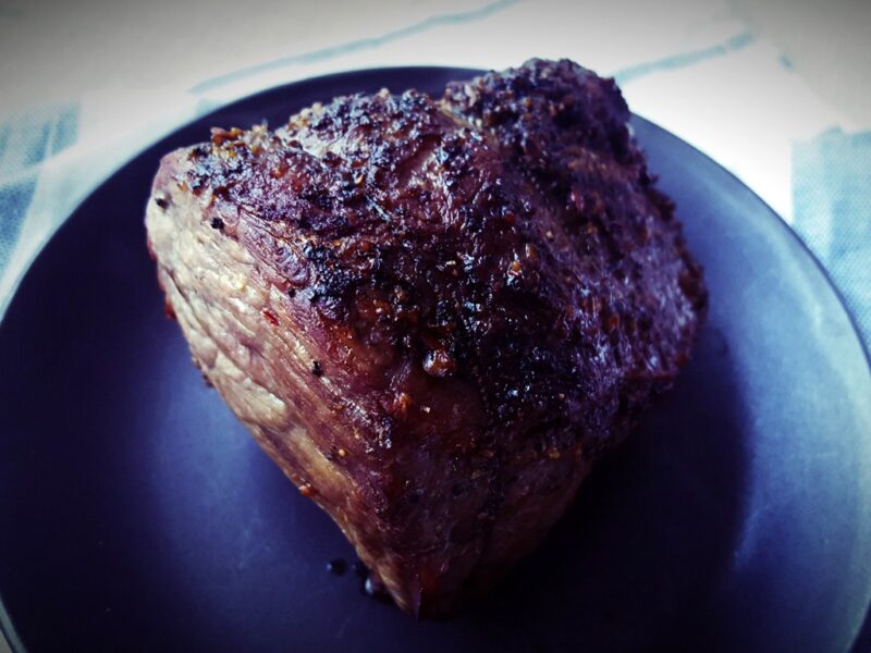 Peppercorn roast beef