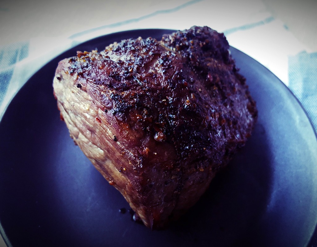 Peppercorn roast beef