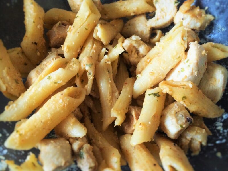 Cajun Penne Alfredo