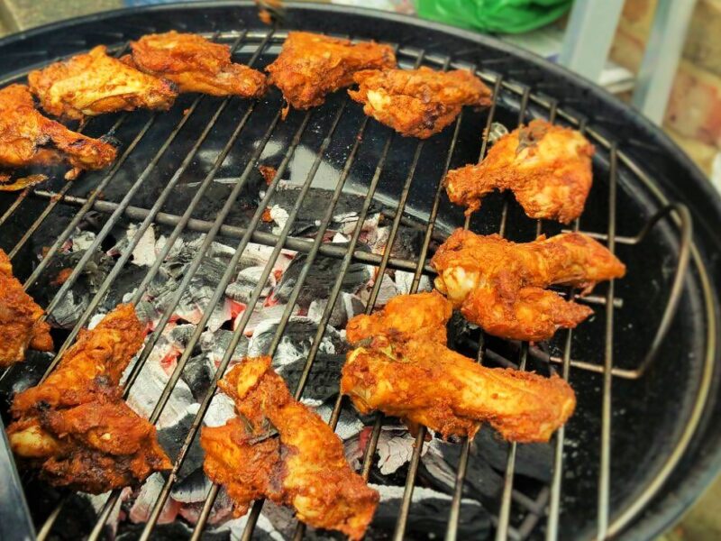 Indian barbecued chicken