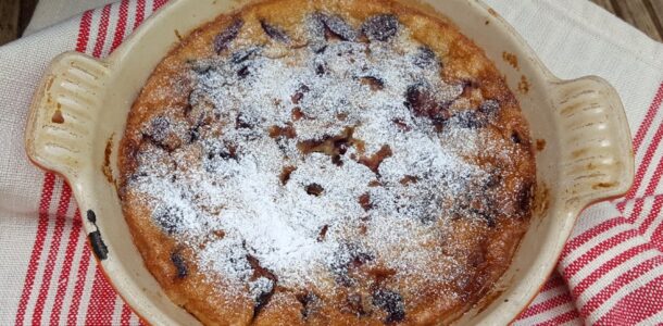 Dairy Free Cherry Clafoutis