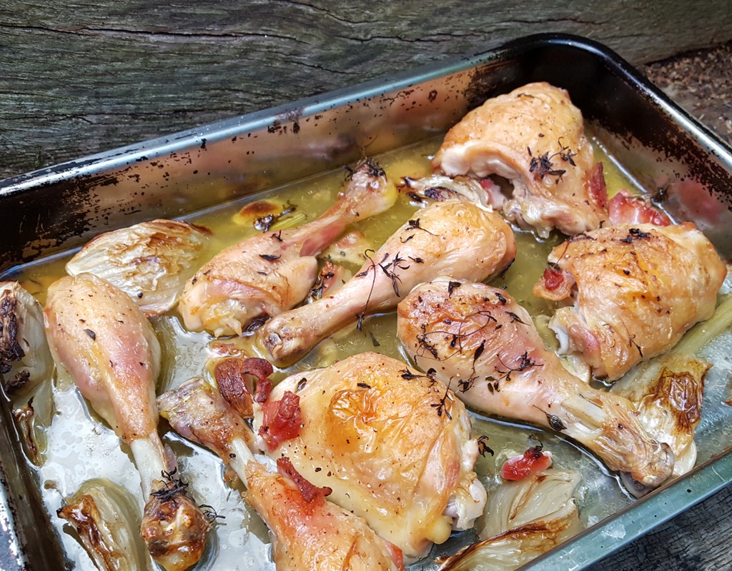 Chicken and fennel bake