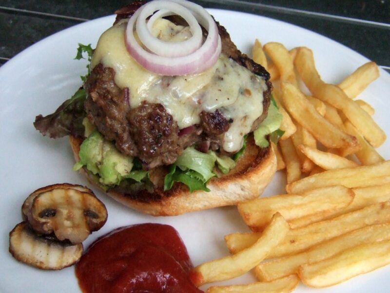 Classic beef burger