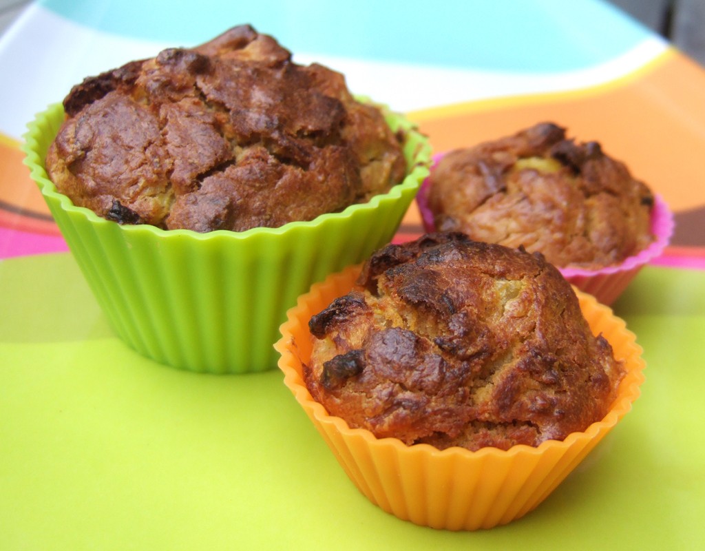 Pineapple and carrot muffin