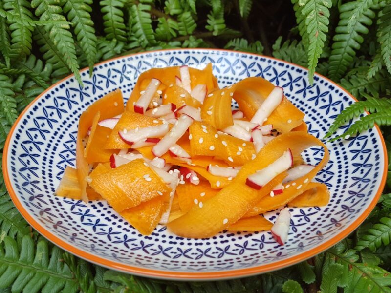 Carrot and radish salad