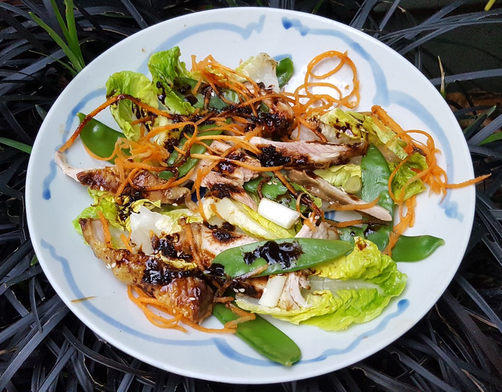 Chinese-style chicken salad