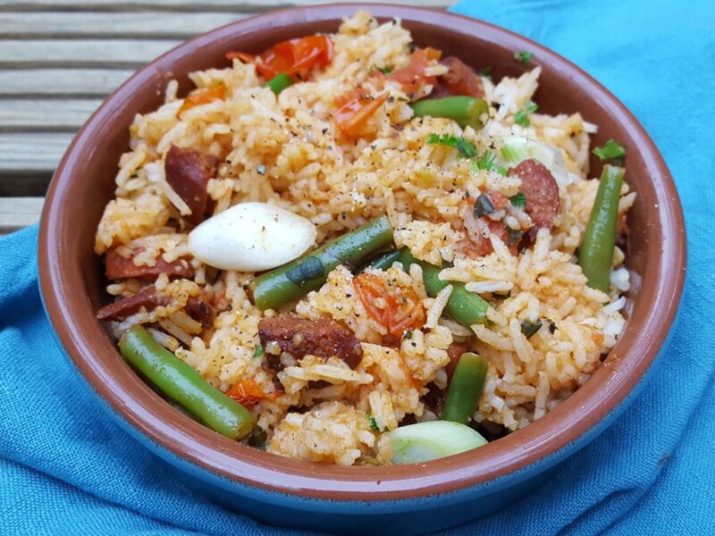 Chorizo rice