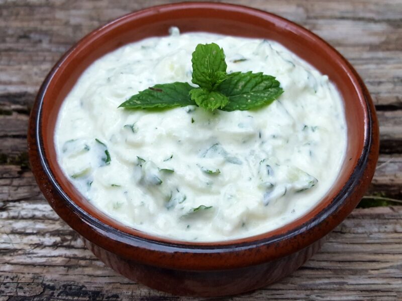 Courgette tzatziki