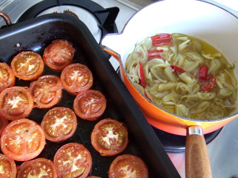 Spiced roast tomato sauce