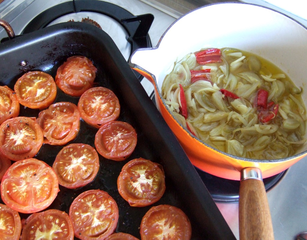 Spiced roast tomato sauce