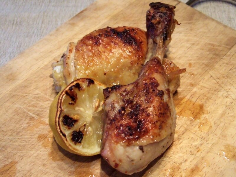 Chilli & lemon baked chicken