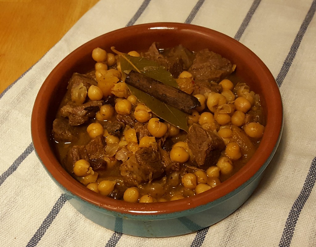 Pressure cooker Lamb tagine