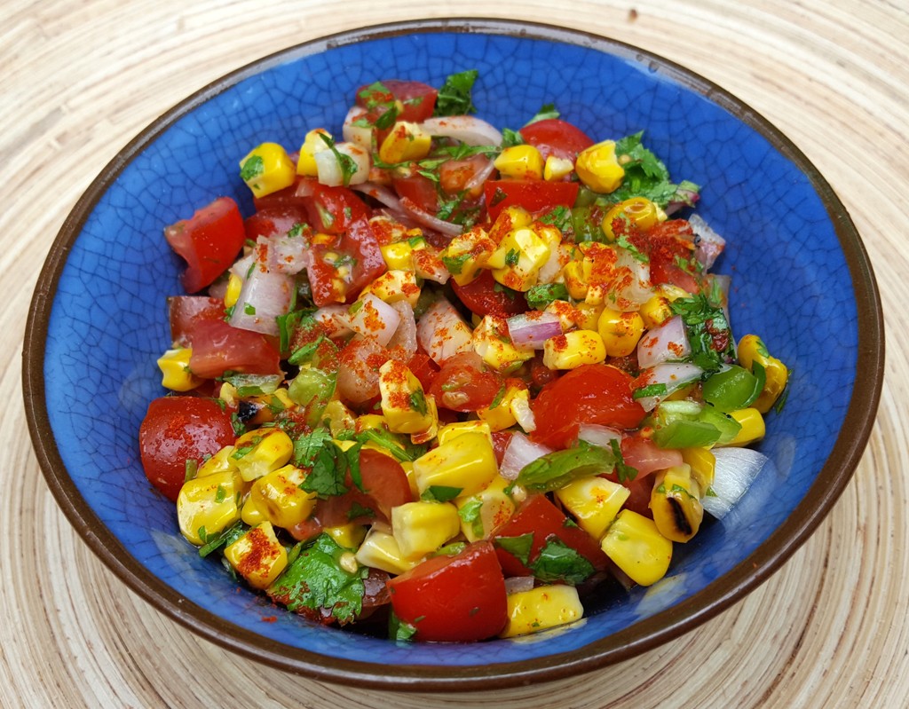 Smoky corn salsa