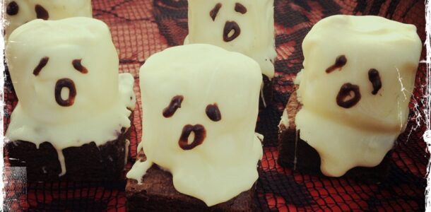 Spooky brownies