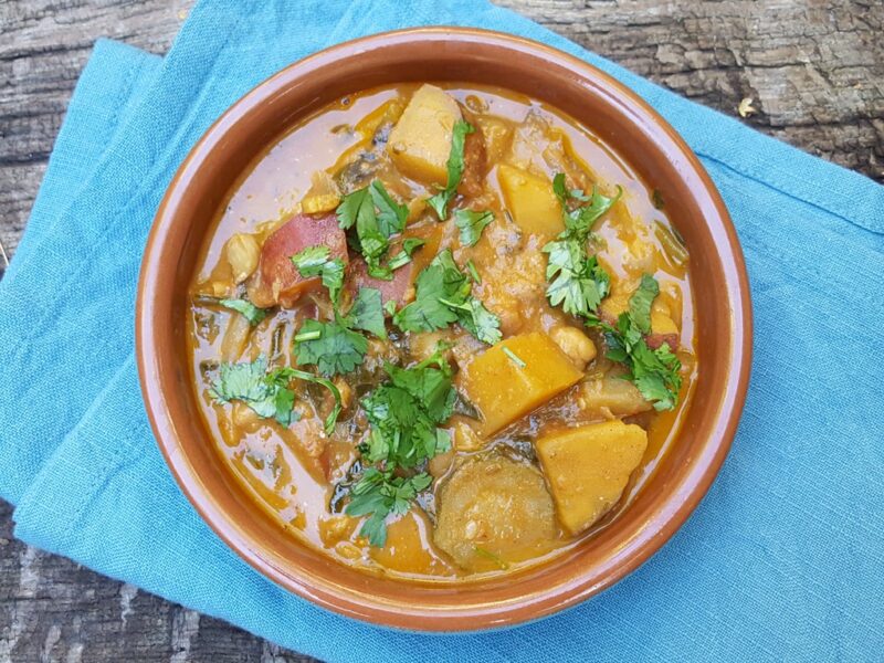 Root Vegetable & Chickpea Curry