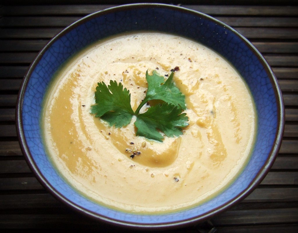 Spiced Carrot and parsnip soup