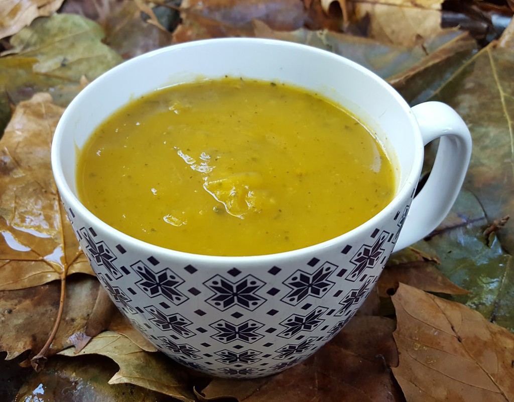 Spiced Courgette & Squash Soup