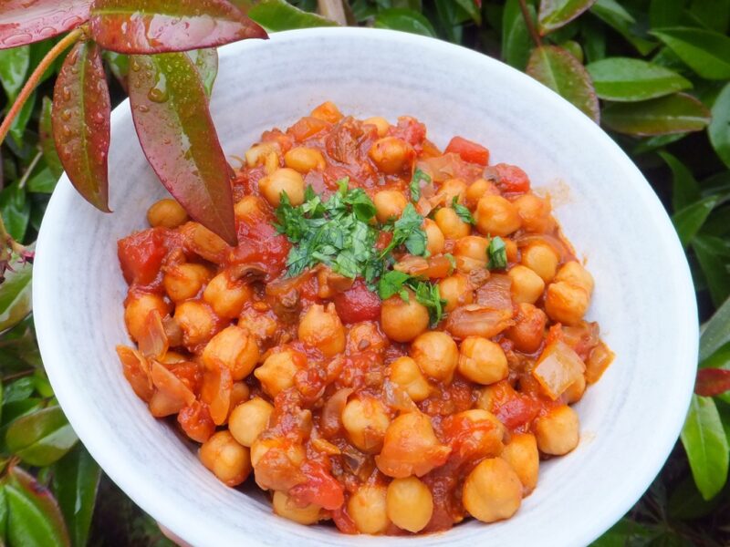 Chickpea & porcini ragu