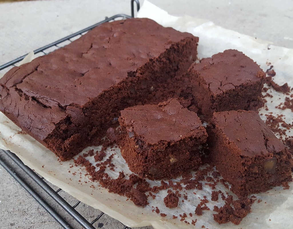 Chestnut brownies