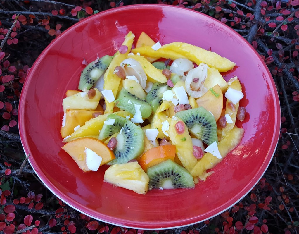 Exotic fruit salad