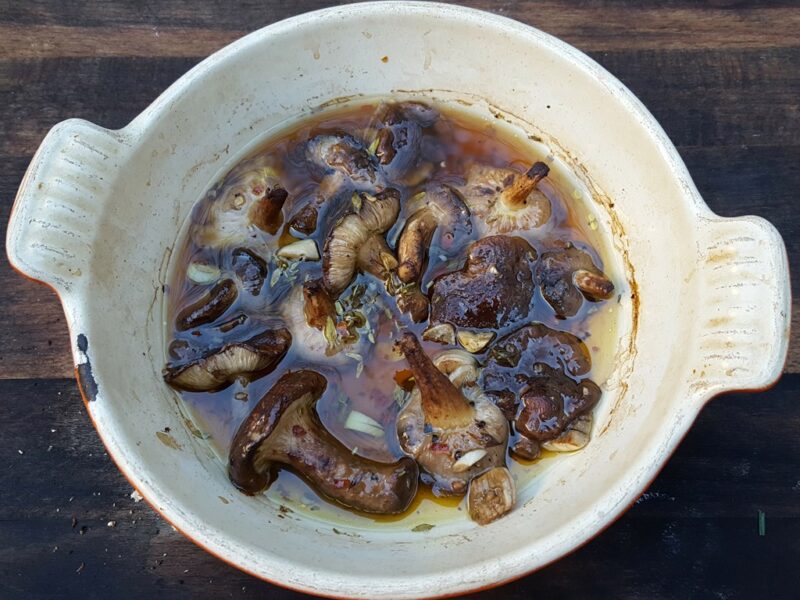 Shiitake Mushroom Bake