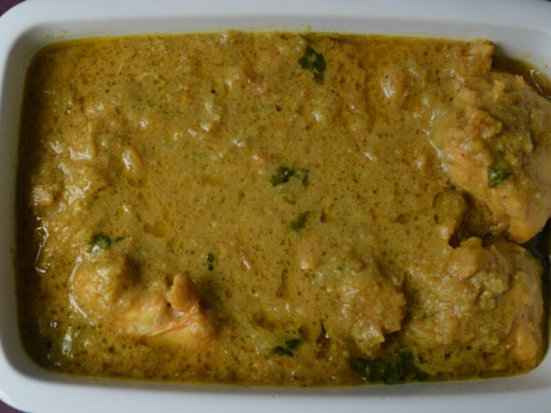 Chicken masala curry