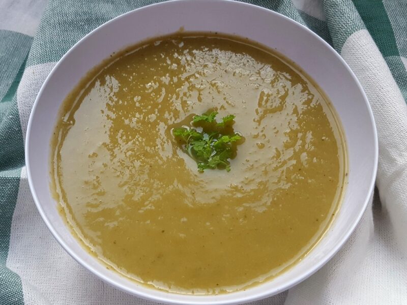 Broccoli, Leek and Celery Soup