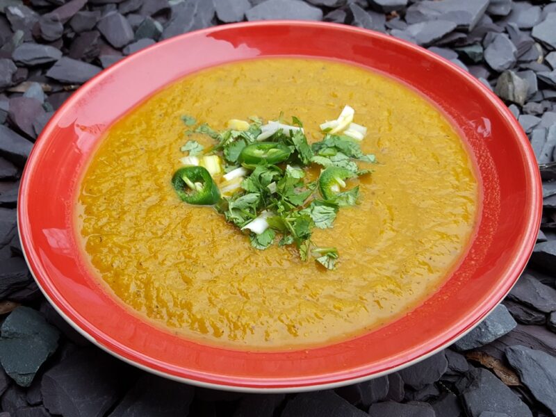 Carrot Leek & Ginger Soup