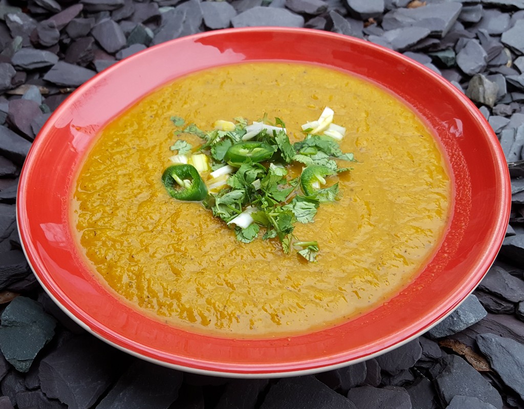 Carrot Leek & Ginger Soup