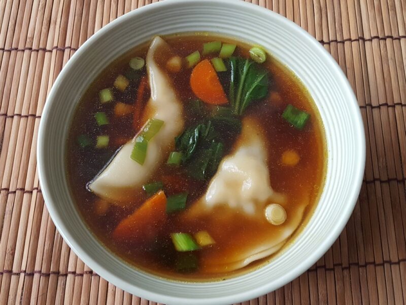 Chinese Dumpling Soup