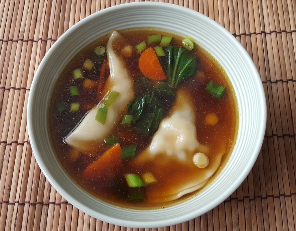 Chinese Dumpling Soup