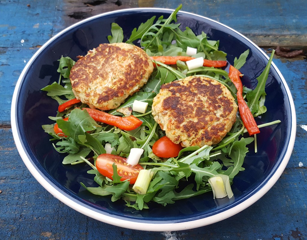 Easy Salmon fishcakes