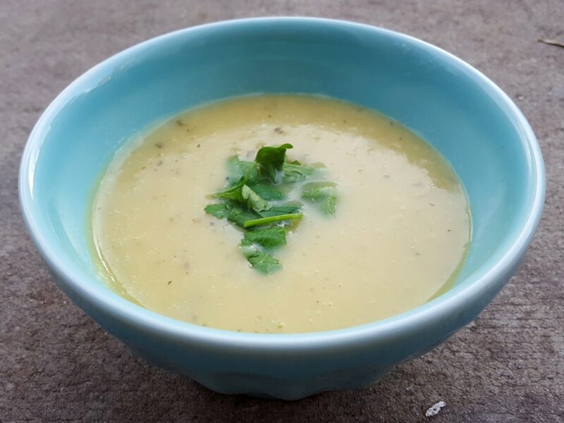 Spring Onion and Potato Soup