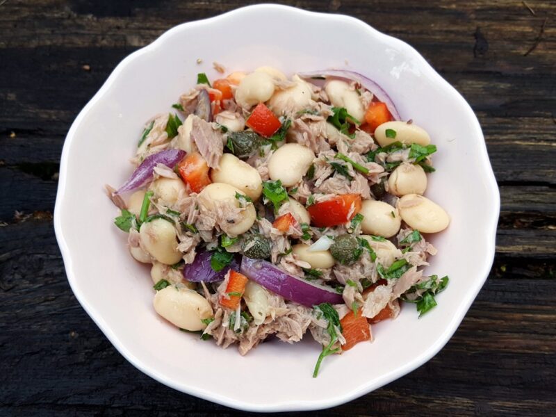 Tuna and bean salad